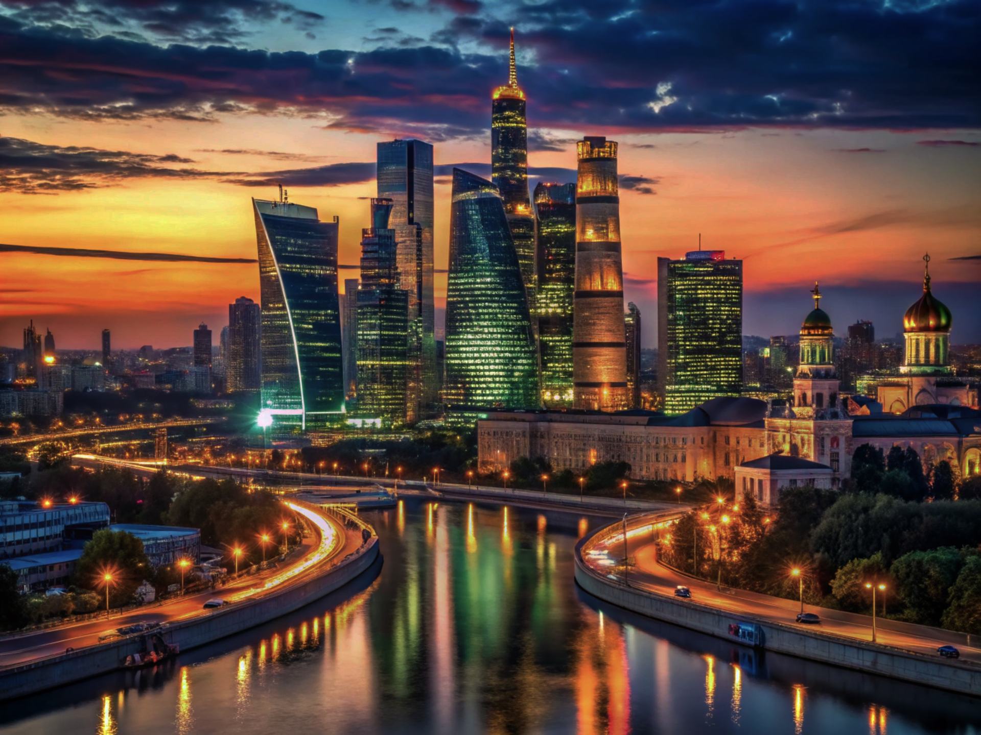 Панорама Москвы